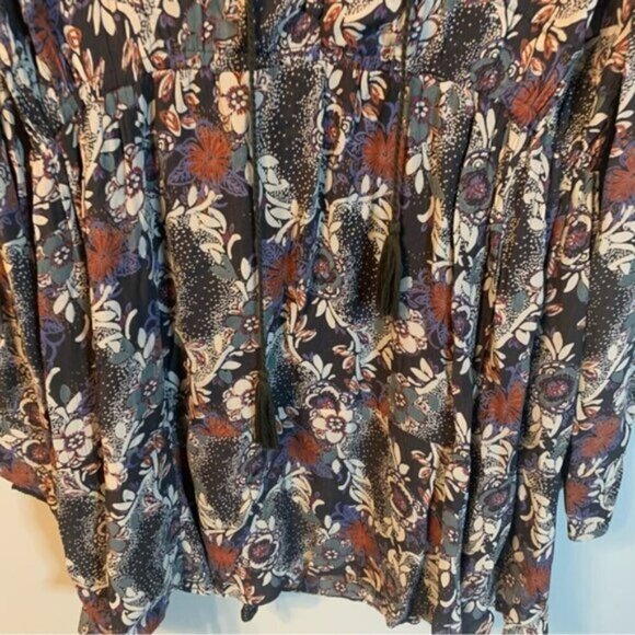 Free People Stealing Fire Mini Dress L - Picture 14 of 14